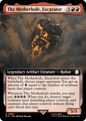 The Motherlode Excavator Extended Art (389) [PIP]