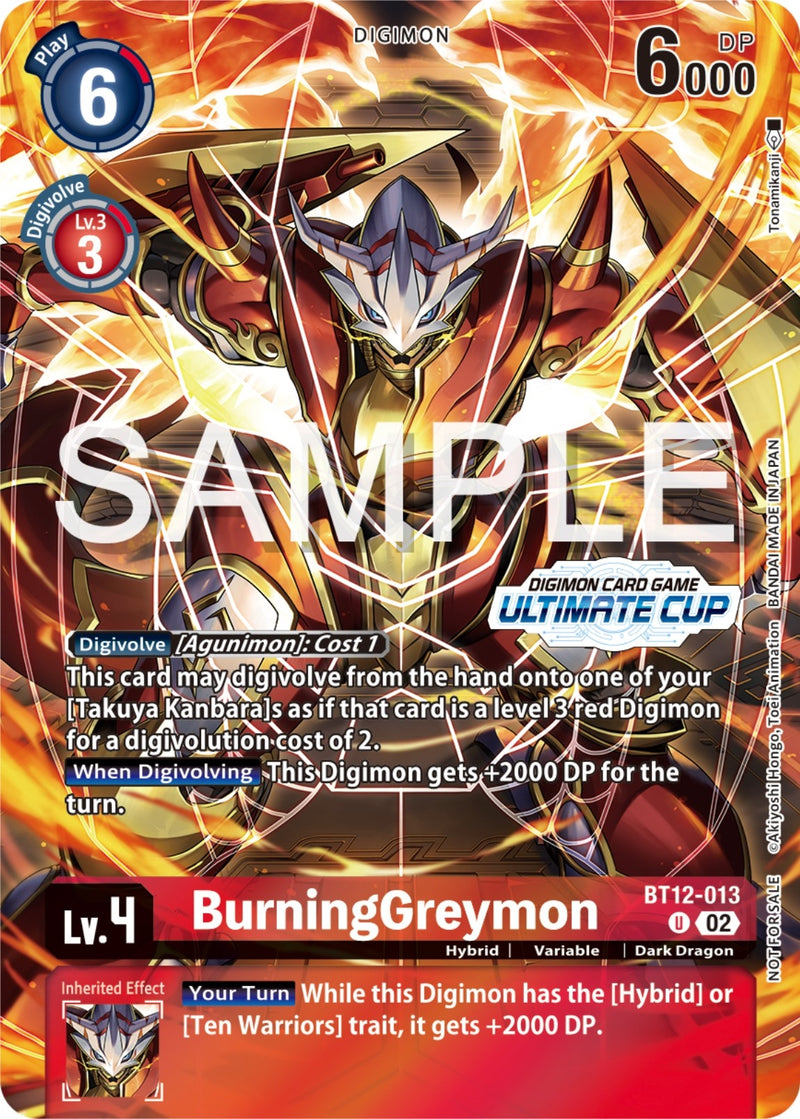 Image for BurningGreymon (Ultimate Cup 2024) [Across Time]