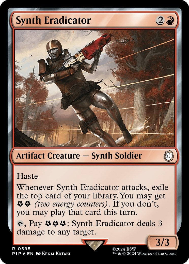 Synth Eradicator Surge Foil (595) [PIP]