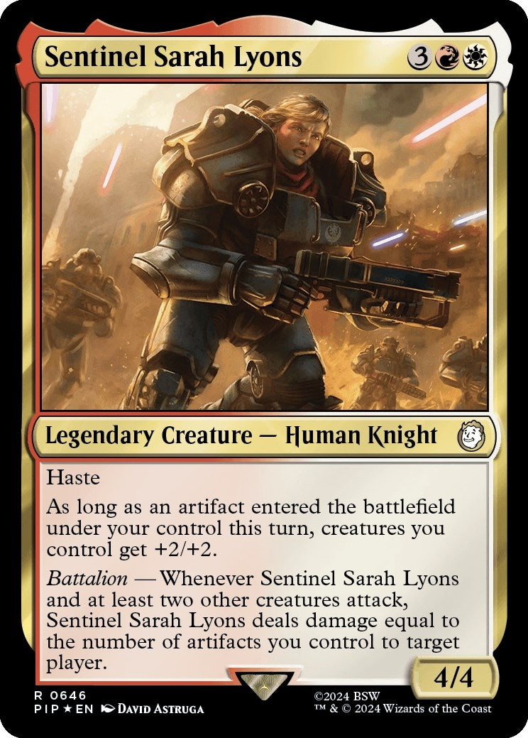 Sentinel Sarah Lyons Surge Foil (646) [PIP]