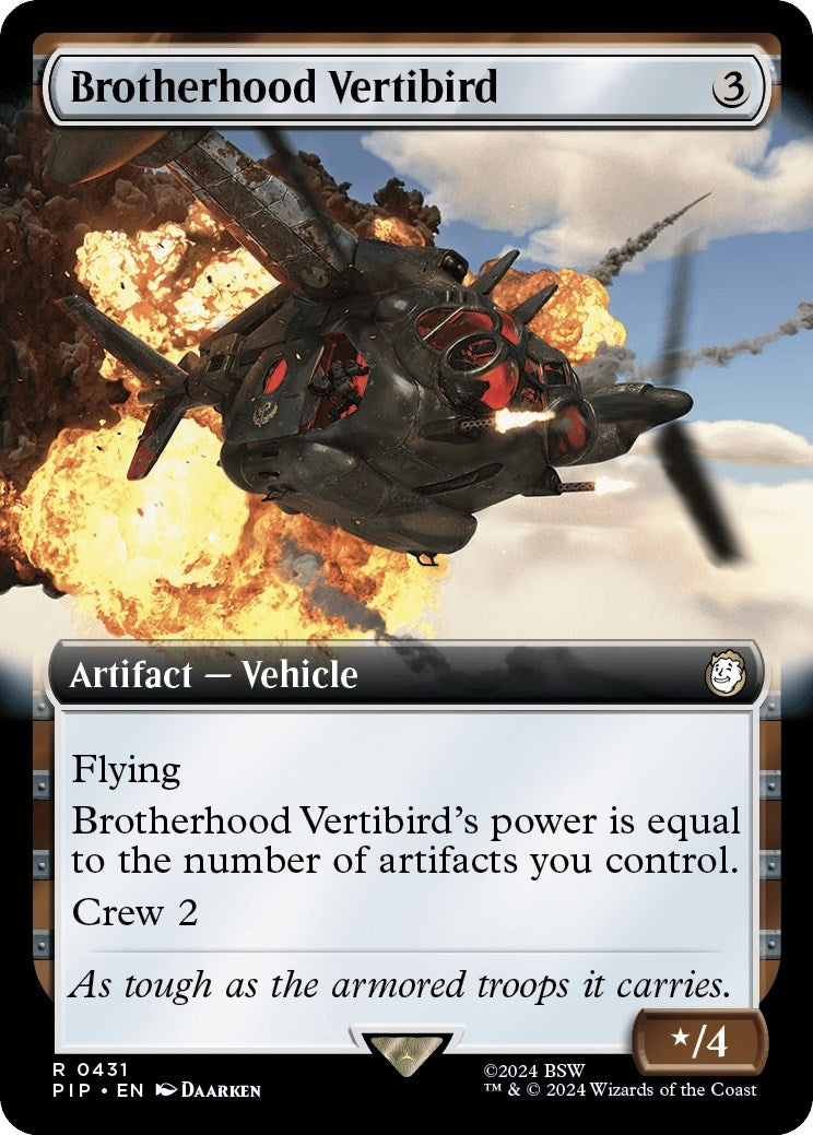 Brotherhood Vertibird Extended Art (431) [PIP]