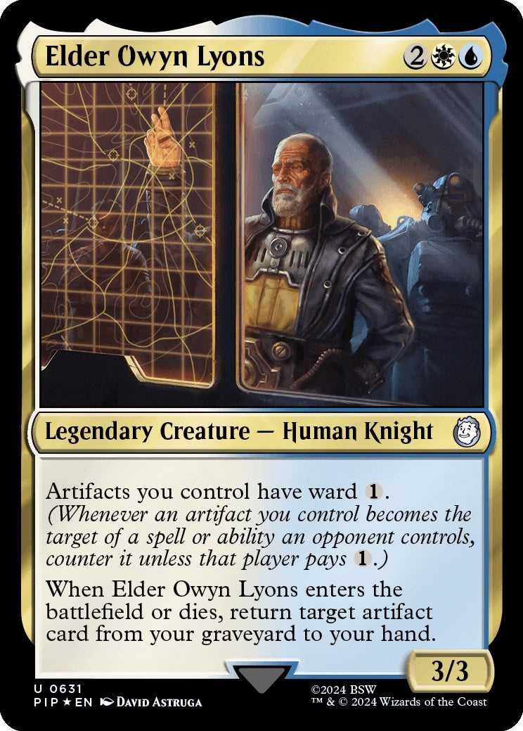 Elder Owyn Lyons Surge Foil (631) [PIP]
