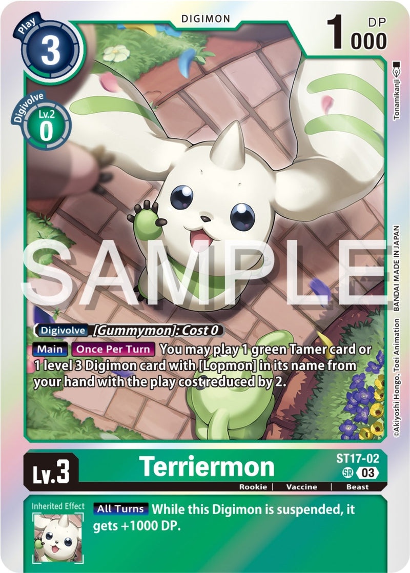 Image for Terriermon [Starter Deck 17: Double Typhoon Advanced Deck Set]