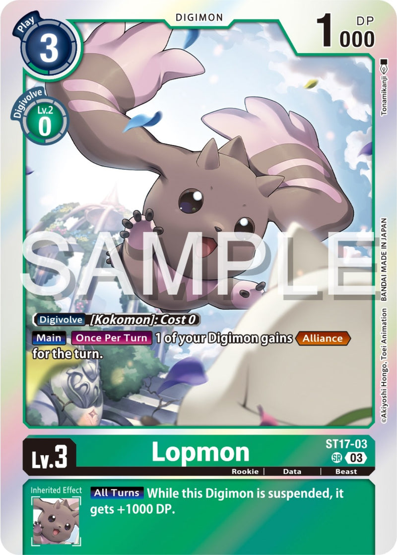 Image for Lopmon [Starter Deck 17: Double Typhoon Advanced Deck Set]