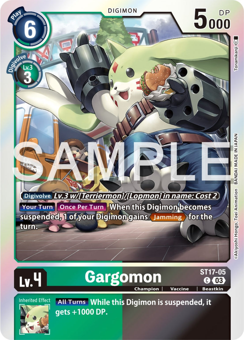 Image for Gargomon [Starter Deck 17: Double Typhoon Advanced Deck Set]
