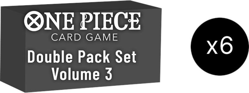 Double Pack Set Volume 3 Display Case [OP06]