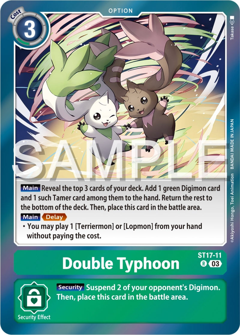 Image for Double Typhoon [Starter Deck 17: Double Typhoon Advanced Deck Set]