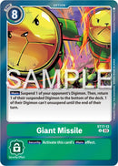 Image for Giant Missile [Starter Deck 17: Double Typhoon Advanced Deck Set]