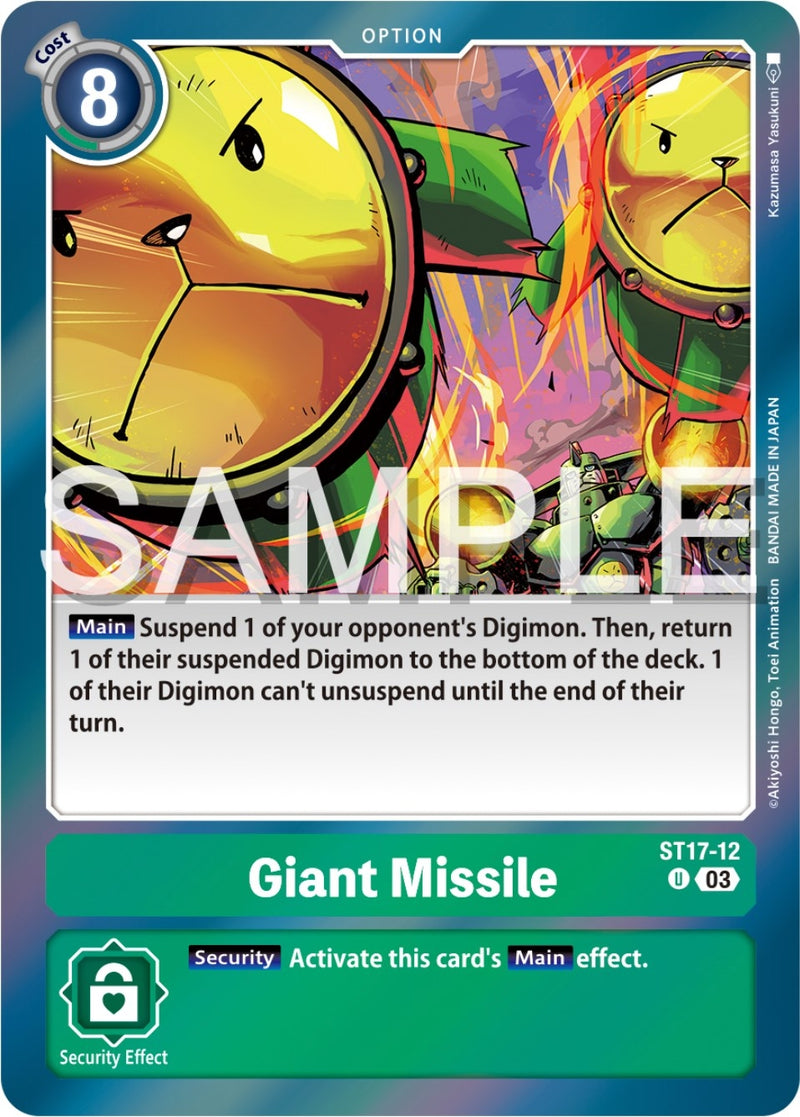 Image for Giant Missile [Starter Deck 17: Double Typhoon Advanced Deck Set]