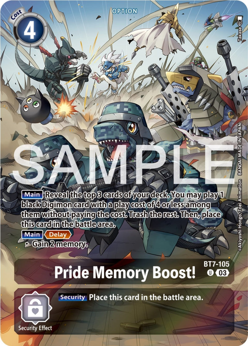 Image for Pride Memory Boost! (Bonus Pack) [Starter Deck 17: Double Typhoon Advanced Deck Set]