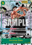 Roronoa Zoro Alternate Art Manga (OP06-118) [OP06]