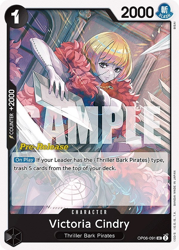 Victoria Cindry (OP06-091) [OP06 PRE]