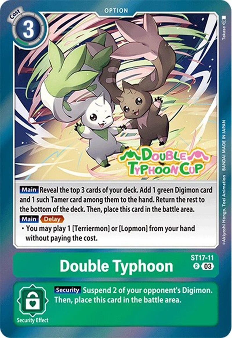 Image for Double Typhoon [Starter Deck 17: Double Typhoon Advanced Deck Set Pre-Release Cards]