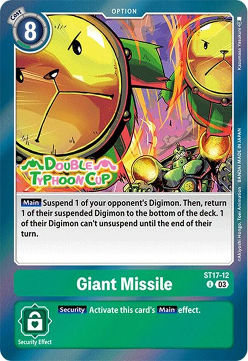 Image for Giant Missile [Starter Deck 17: Double Typhoon Advanced Deck Set Pre-Release Cards]