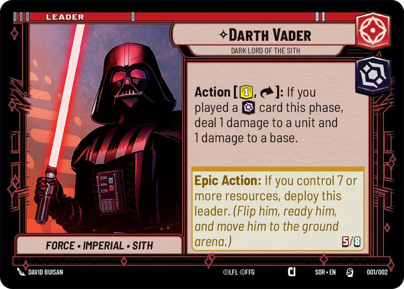 Image for Darth Vader - Dark Lord of the Sith [Prerelease Promos]