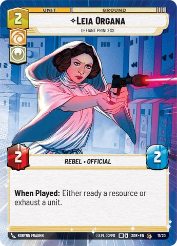 Leia Organa - Star Wars Legion | Shatterpoint Proxy | C27