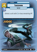 Image for Takedown (Surge Foil) [Judge Promos]