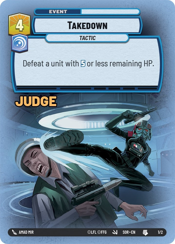 Image for Takedown (Surge Foil) [Judge Promos]