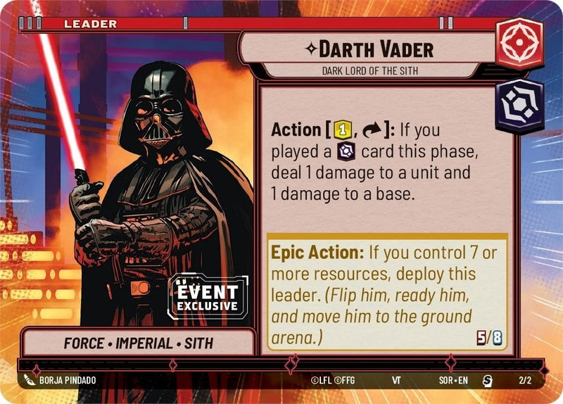 Image for Darth Vader - Dark Lord of the Sith (Hyperspace) [Event Exclusive Promos]