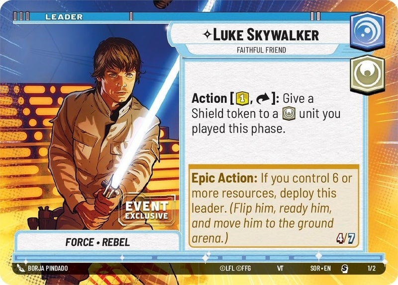 Image for Luke Skywalker - Faithful Friend (Hyperspace) [Event Exclusive Promos]