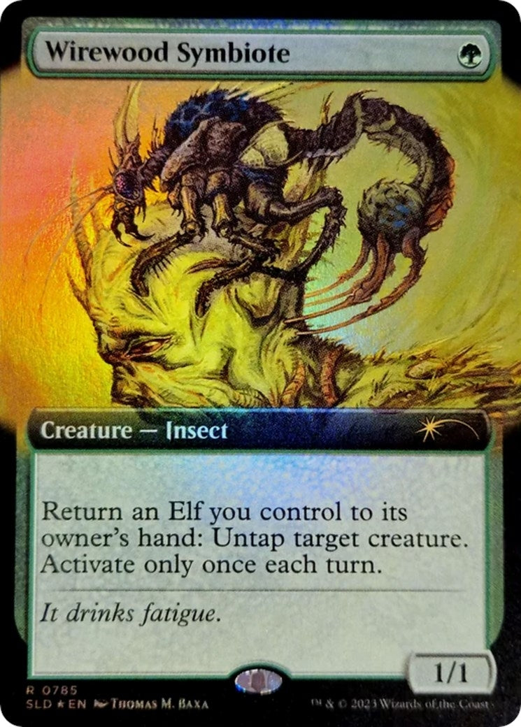 Wirewood Symbiote Extended Art (785) [SLD]