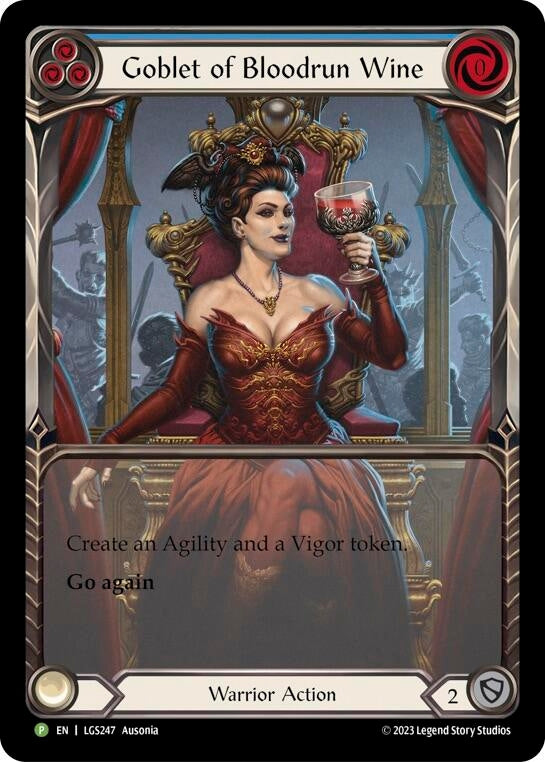 Image for Goblet of Bloodrun Wine - LGS247 [Flesh and Blood: Promo Cards]