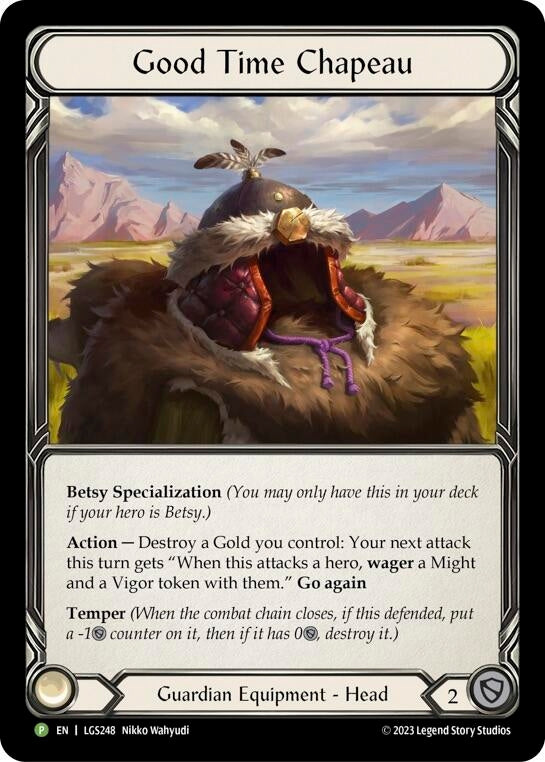 Good Time Chapeau [LGS248] (Promo)  Cold Foil
