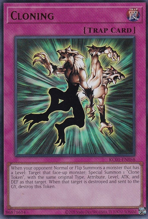 Cloning [KC01-EN058] Ultra Rare