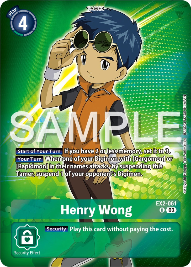 Image for Henry Wong (Reprint) [Starter Deck 17: Double Typhoon Advanced Deck Set]