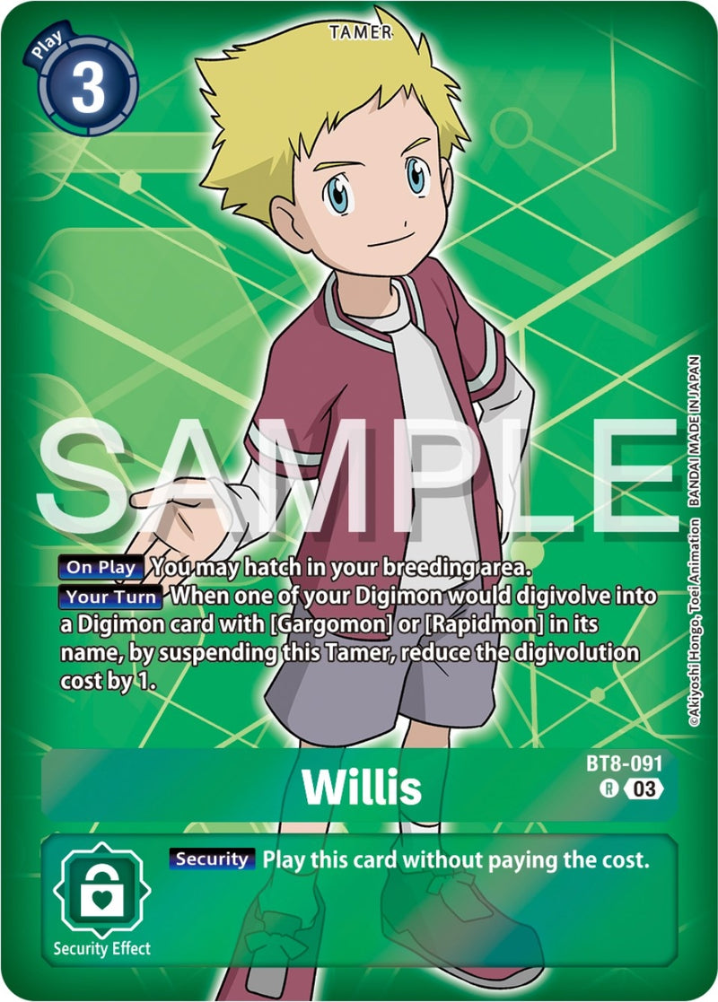 Image for Willis (Reprint) [Starter Deck 17: Double Typhoon Advanced Deck Set]