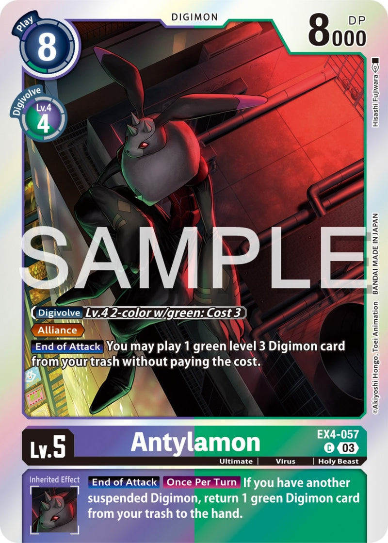 Image for Antylamon (Reprint) [Starter Deck 17: Double Typhoon Advanced Deck Set]