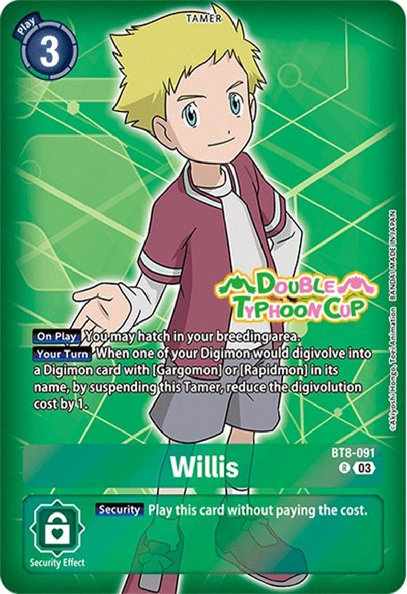 Image for Willis (Reprint) [Starter Deck 17: Double Typhoon Advanced Deck Set Pre-Release Cards]