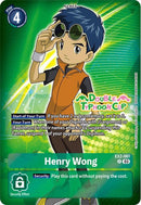 Image for Henry Wong (Reprint) [Starter Deck 17: Double Typhoon Advanced Deck Set Pre-Release Cards]