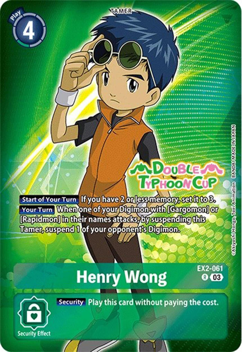Image for Henry Wong (Reprint) [Starter Deck 17: Double Typhoon Advanced Deck Set Pre-Release Cards]