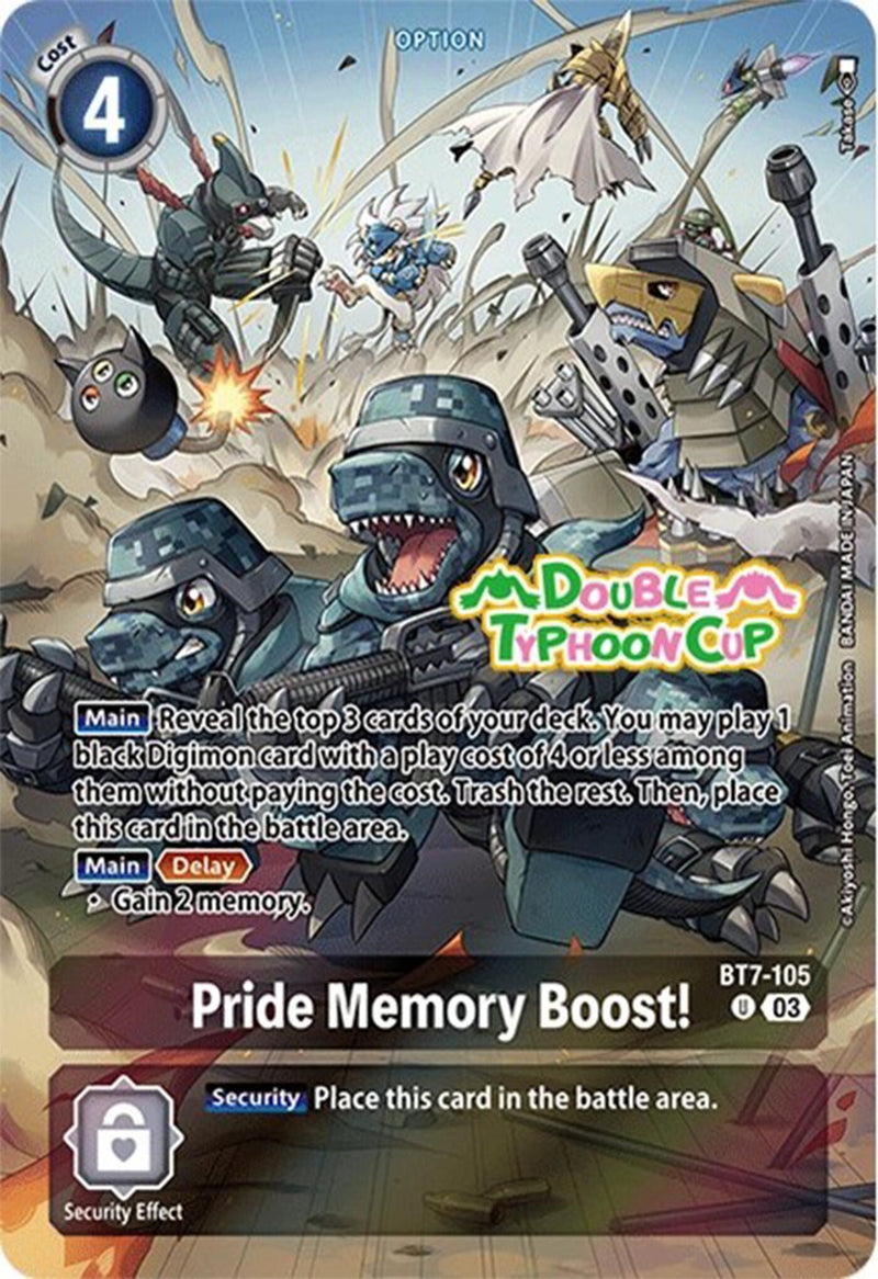 Image for Pride Memory Boost! (Bonus Pack) [Starter Deck 17: Double Typhoon Advanced Deck Set Pre-Release Cards]