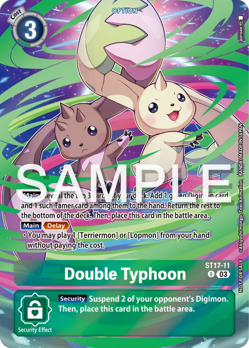 Image for Double Typhoon (Spring Break Event 2024) [Starter Deck 17: Double Typhoon Advanced Deck Set]