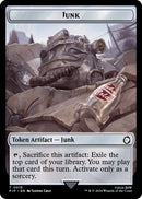 Junk Settlement Double Sided Token (15 // 8) [PIP]