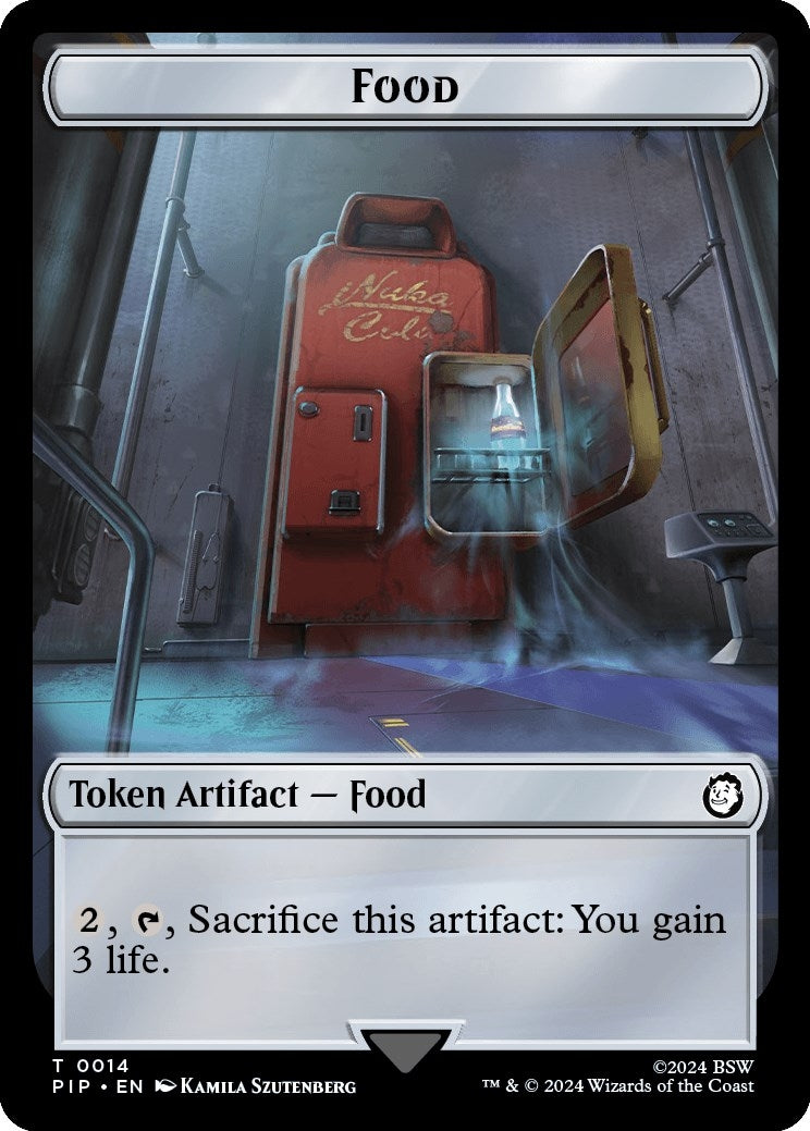 Food 0014 Human Soldier Double Sided Token (14 // 3) [PIP]