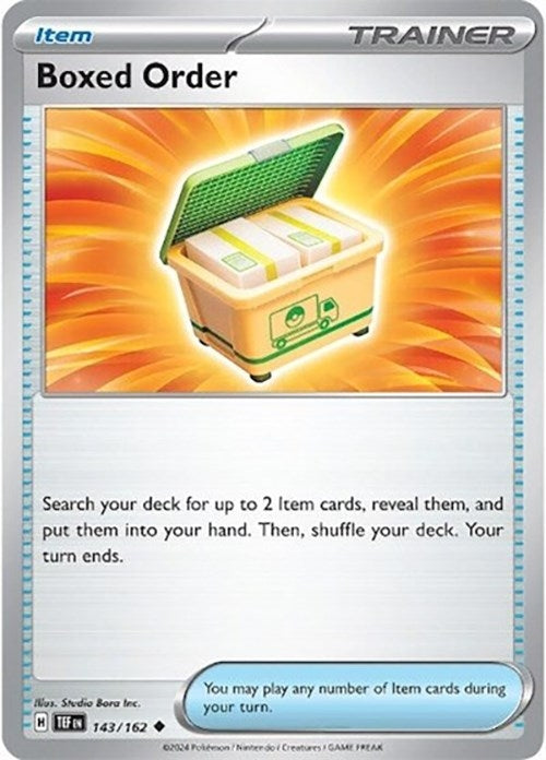 Boxed Order (143/162) [TEF]