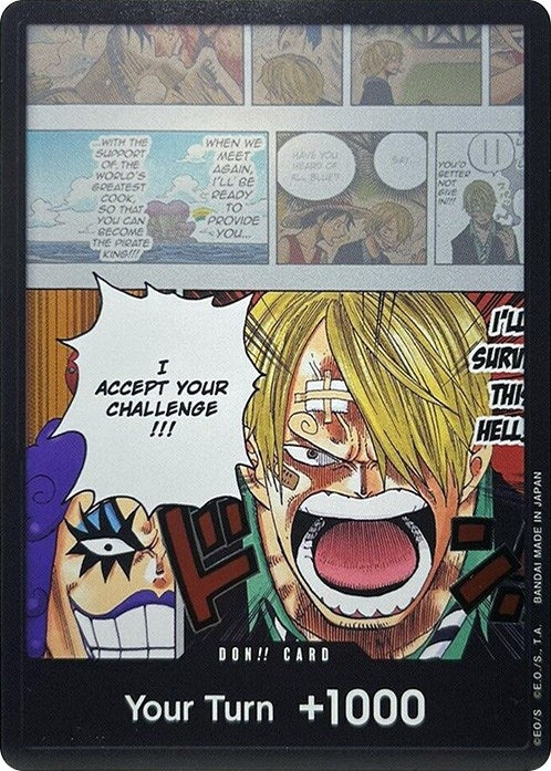 DON Card Ivankov and Sanji Double Pack Set Vol 3 [OP06]