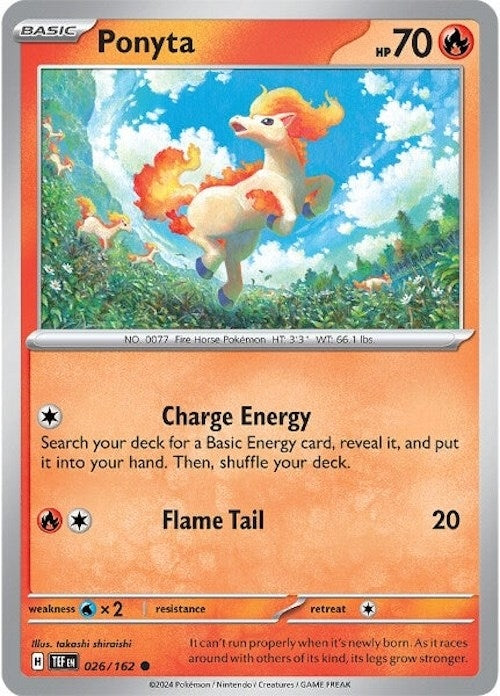 Ponyta (026/162) [TEF]