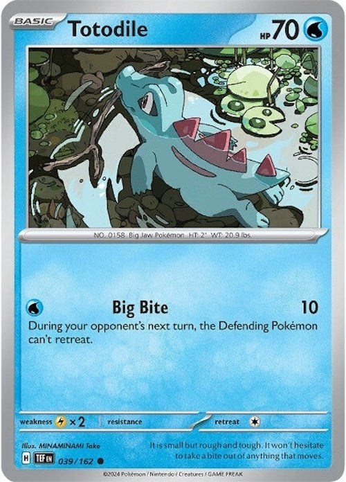Totodile (039/162) [TEF]