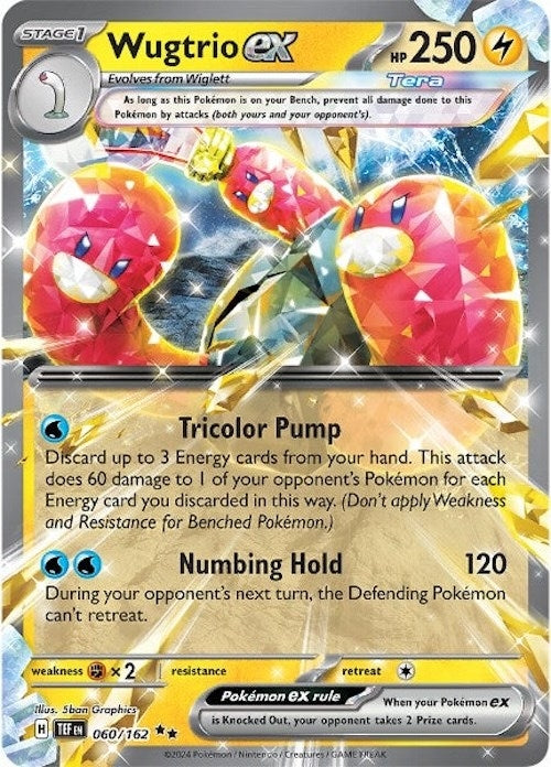 Wugtrio ex 060 162 (060/162) [TEF]