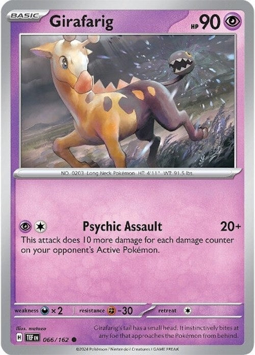 Girafarig (066/162) [TEF]