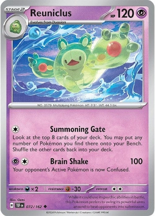 Reuniclus 072 162 (072/162) [TEF]