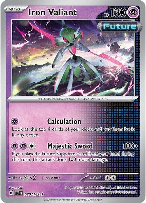 Iron Valiant 080 162 (080/162) [TEF]
