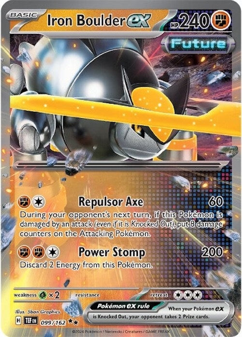 Iron Boulder ex 099 162 (099/162) [TEF]