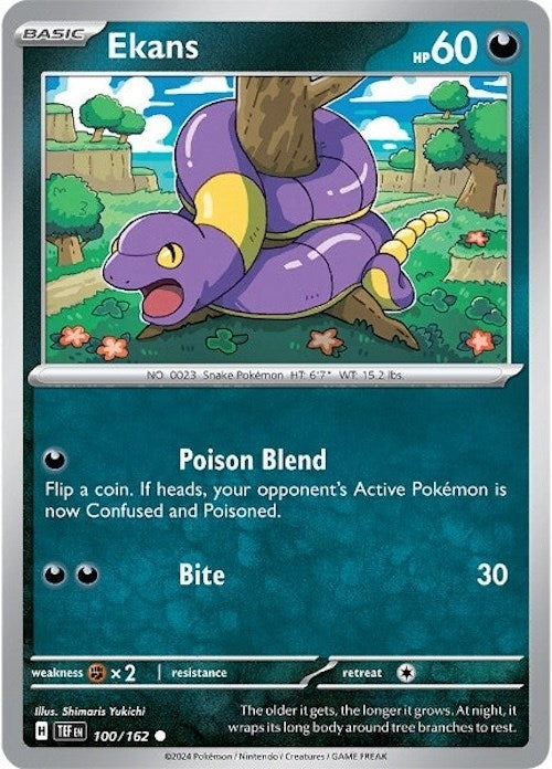 Ekans (100/162) [TEF]