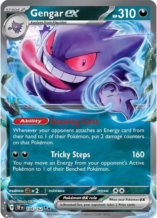Gengar ex 104 162 (104/162) [TEF]