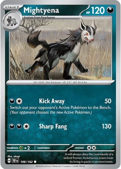 Mightyena (106/162) [TEF]